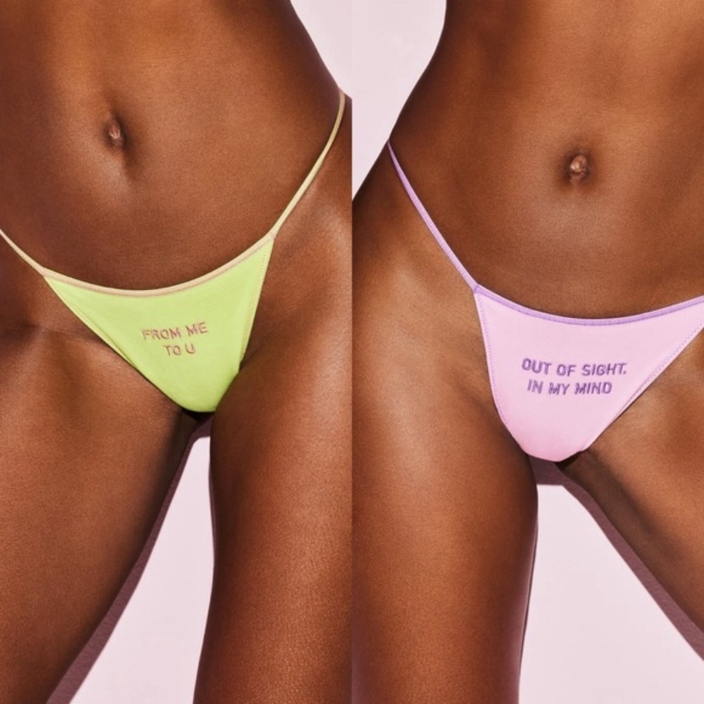 Bundle of 2 Skims Cotton Jersey String Bikini | NWOT | 3X